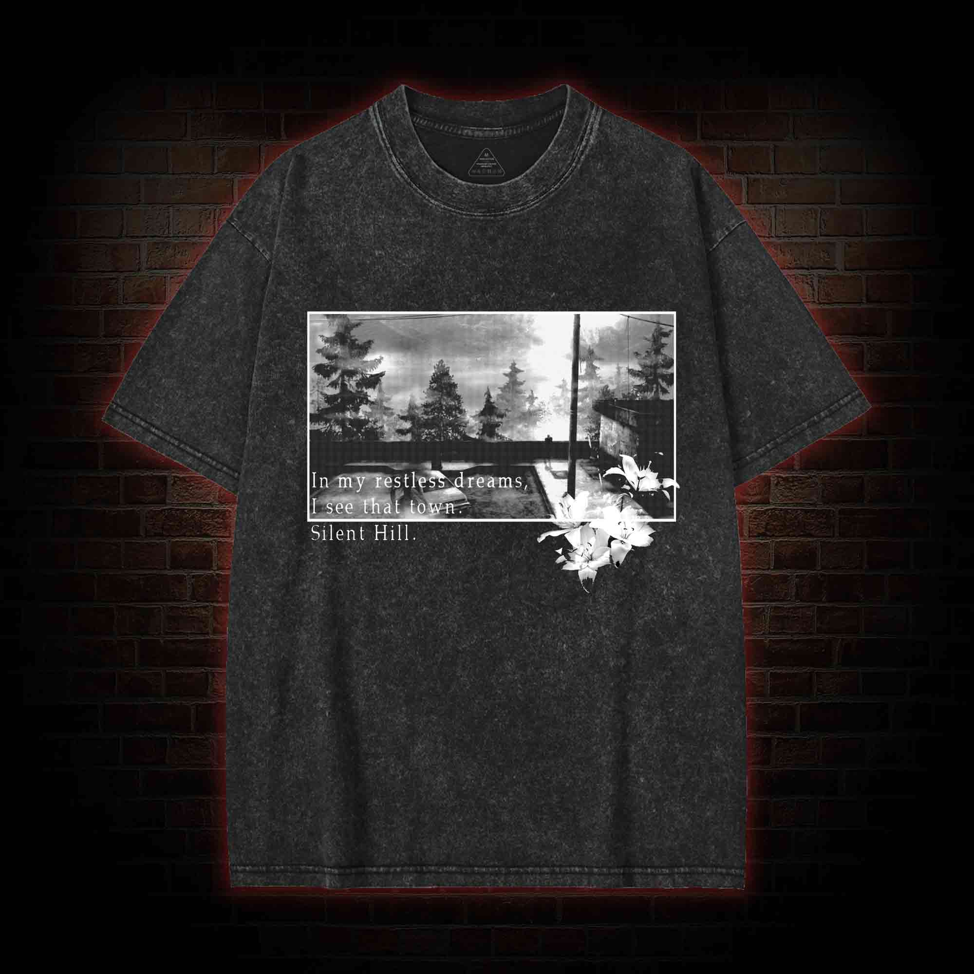 I See That Town Washed T-shirt