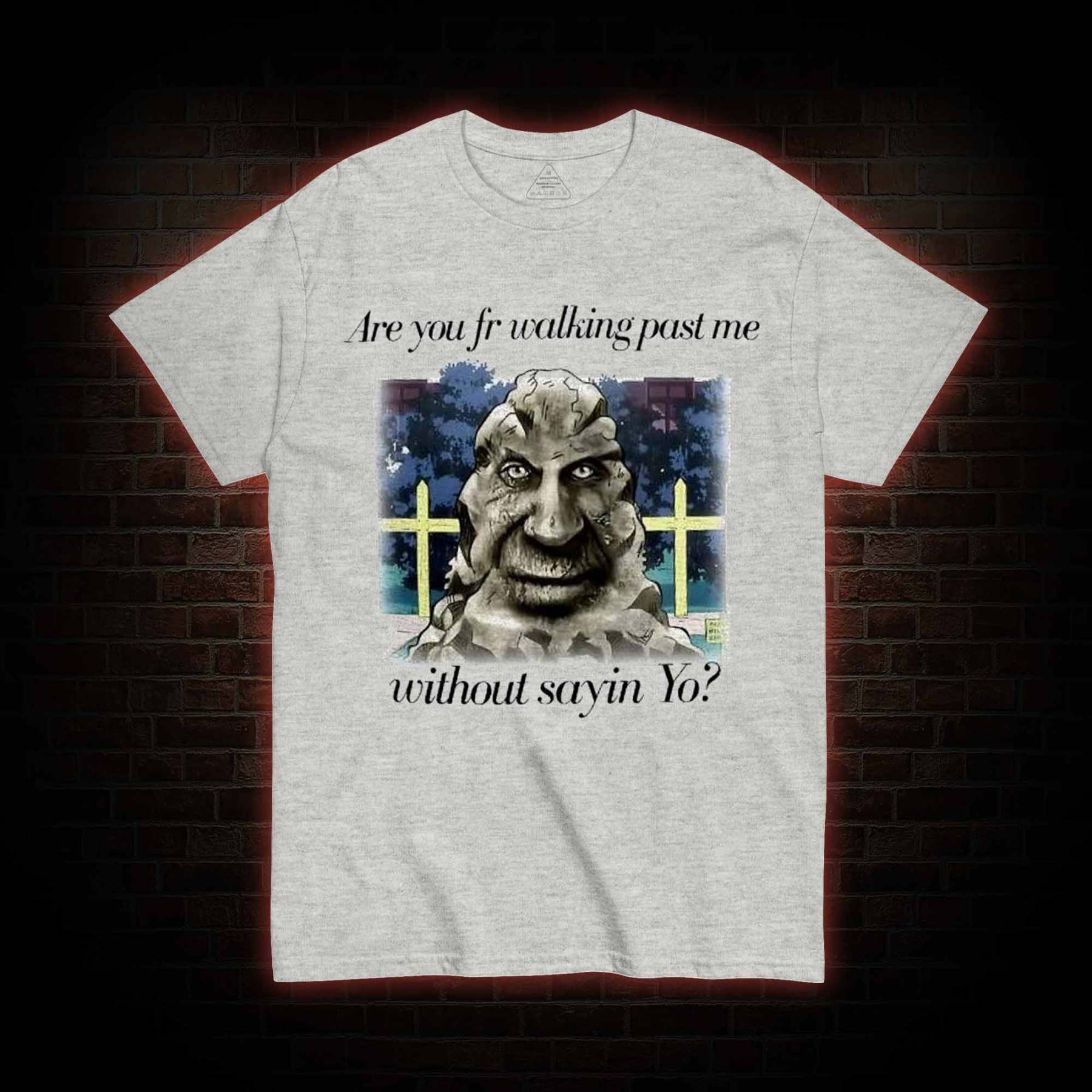 Yo Angelo Josuke Anime Meme T-shirt