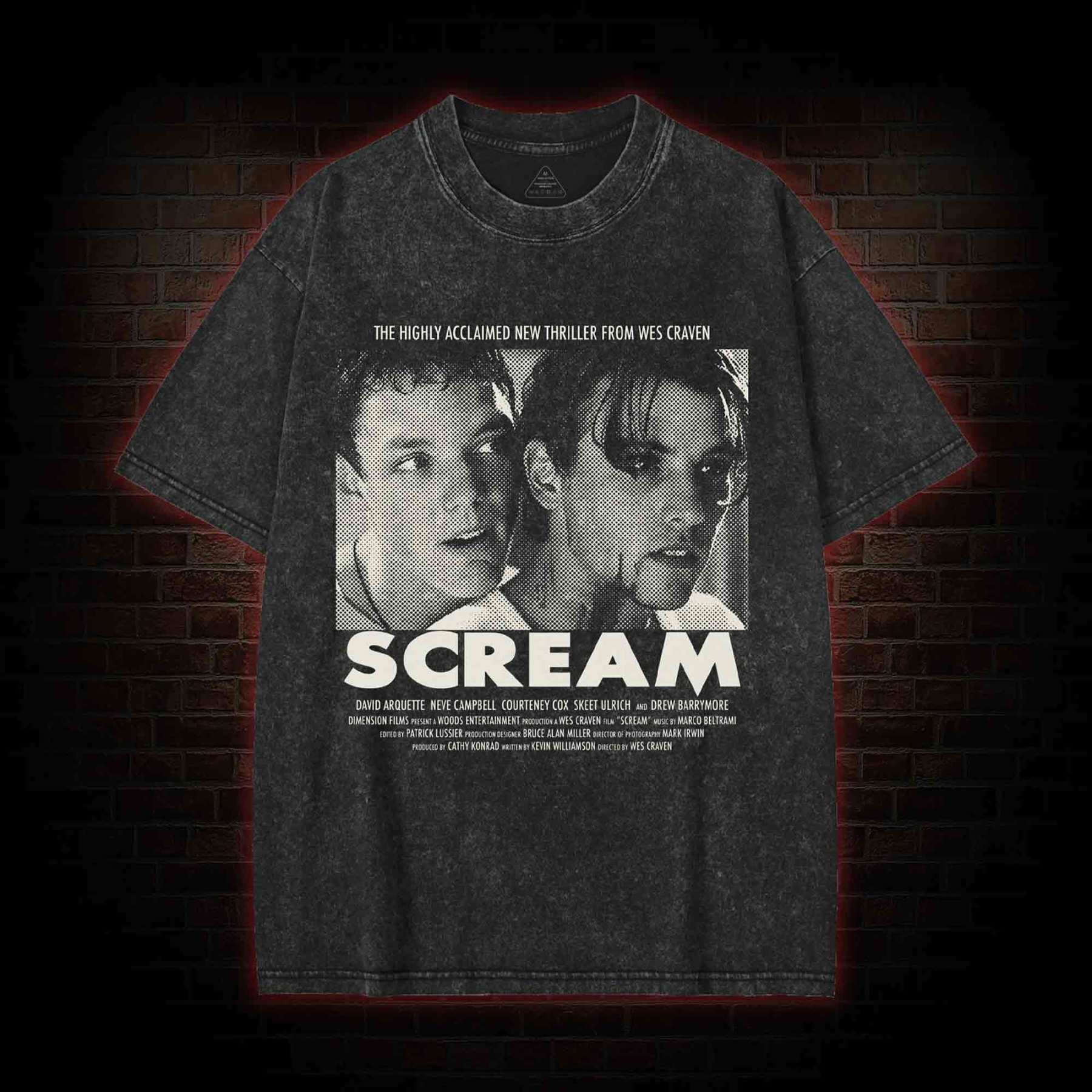 What's Your Favorite Scary Movie? Washed T-shirt
