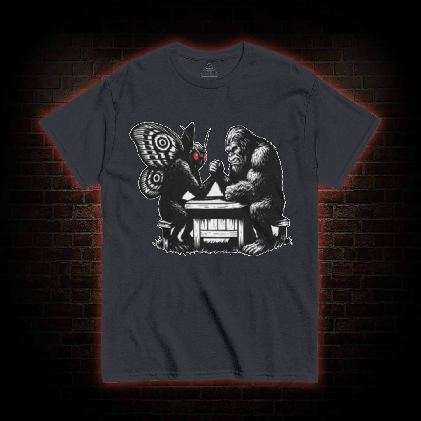 Bigfoot V Mothman T-shirt