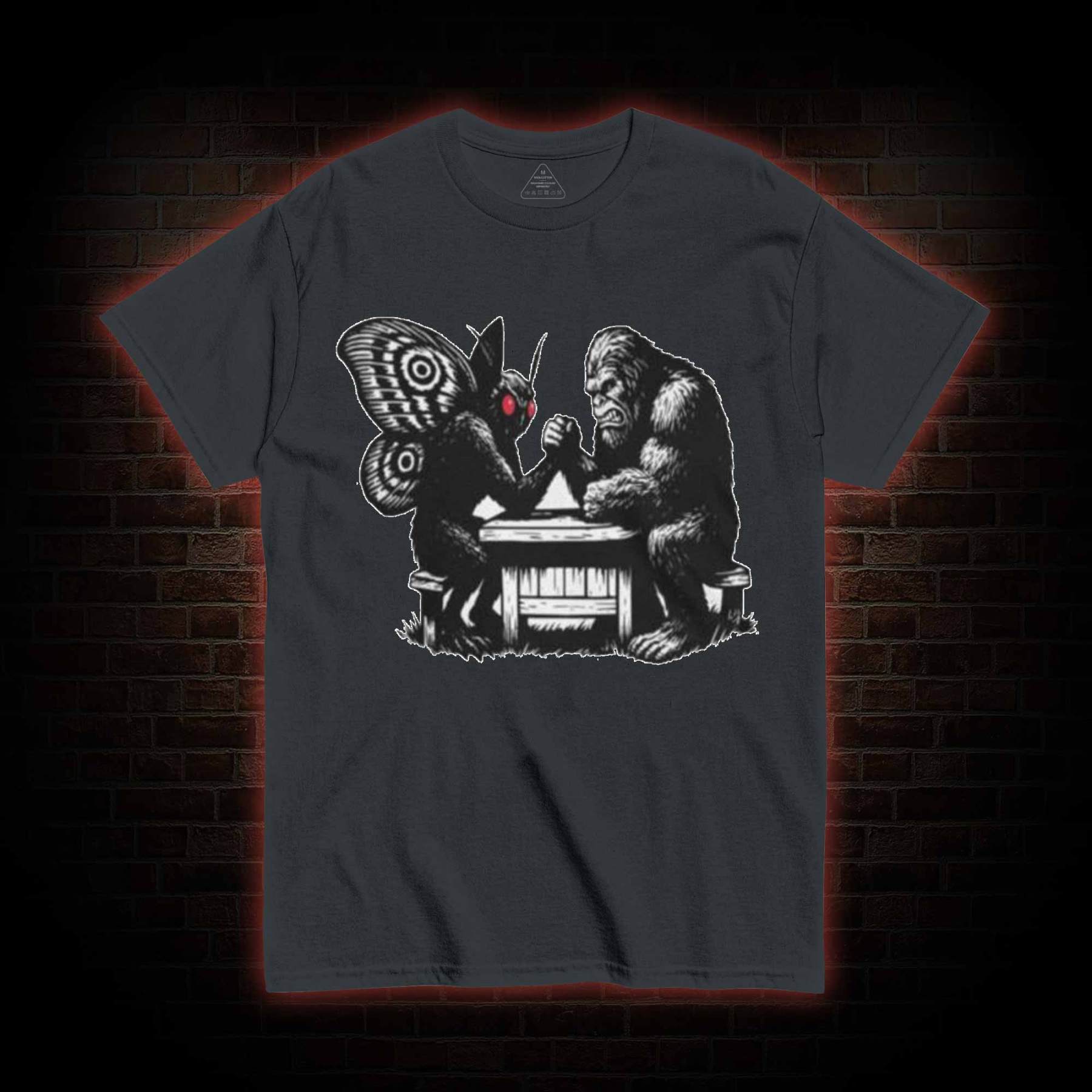Bigfoot V Mothman T-shirt