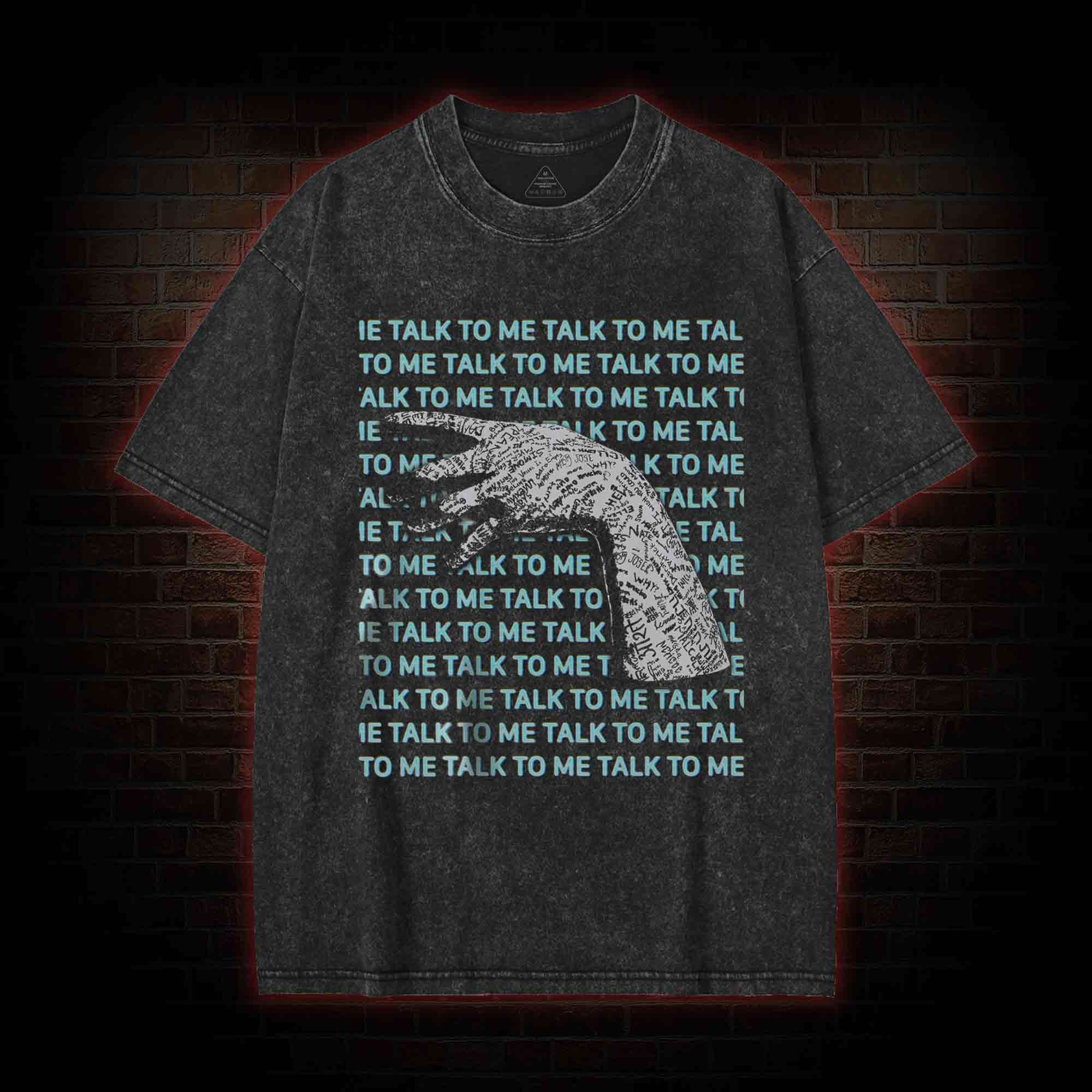 If You Talk to Them, They will Answer Washed T-shirt