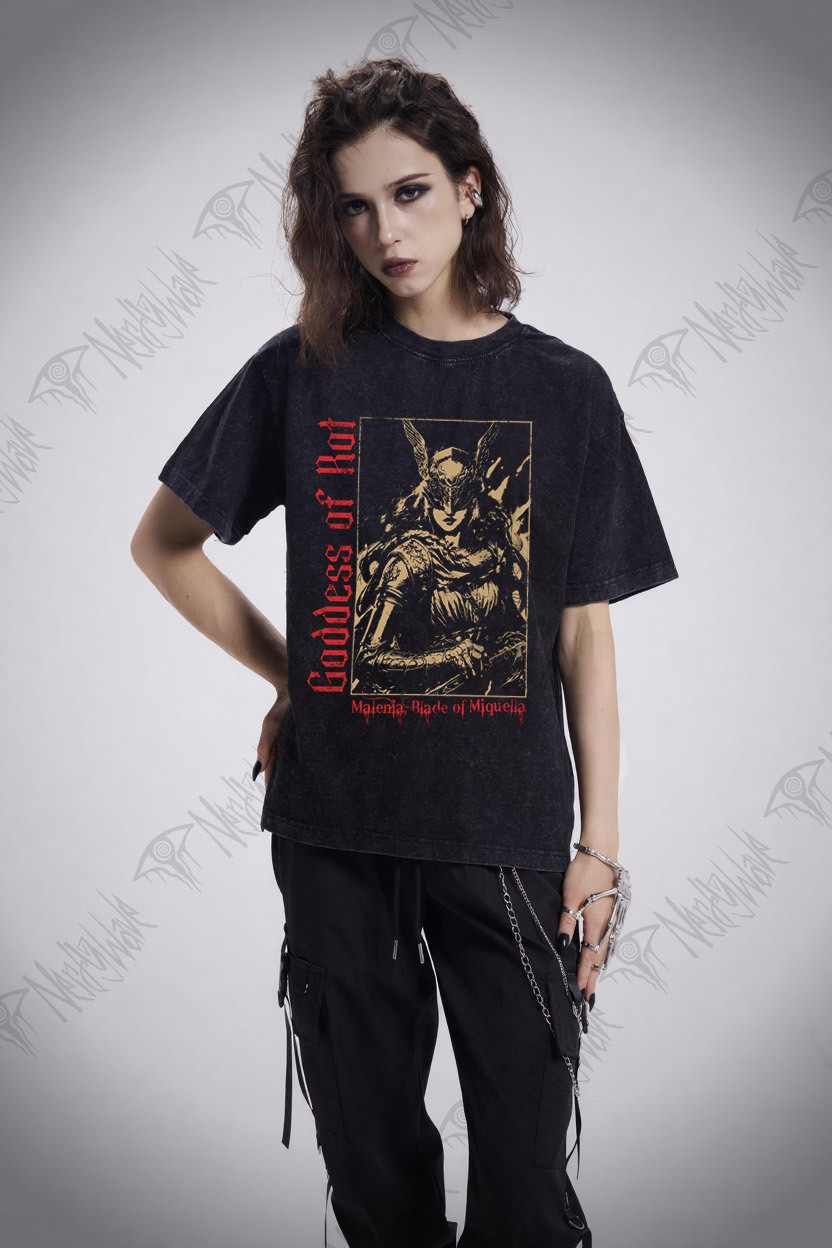Warrior Goddess Washed T-shirt
