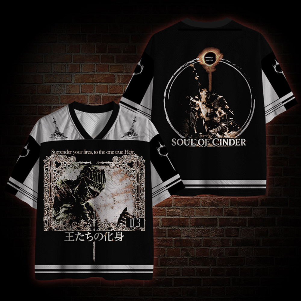 Surrender Your Fires to the True Heir Mesh Jersey