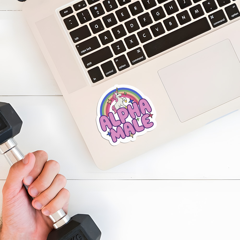 Alpha Male Sticker