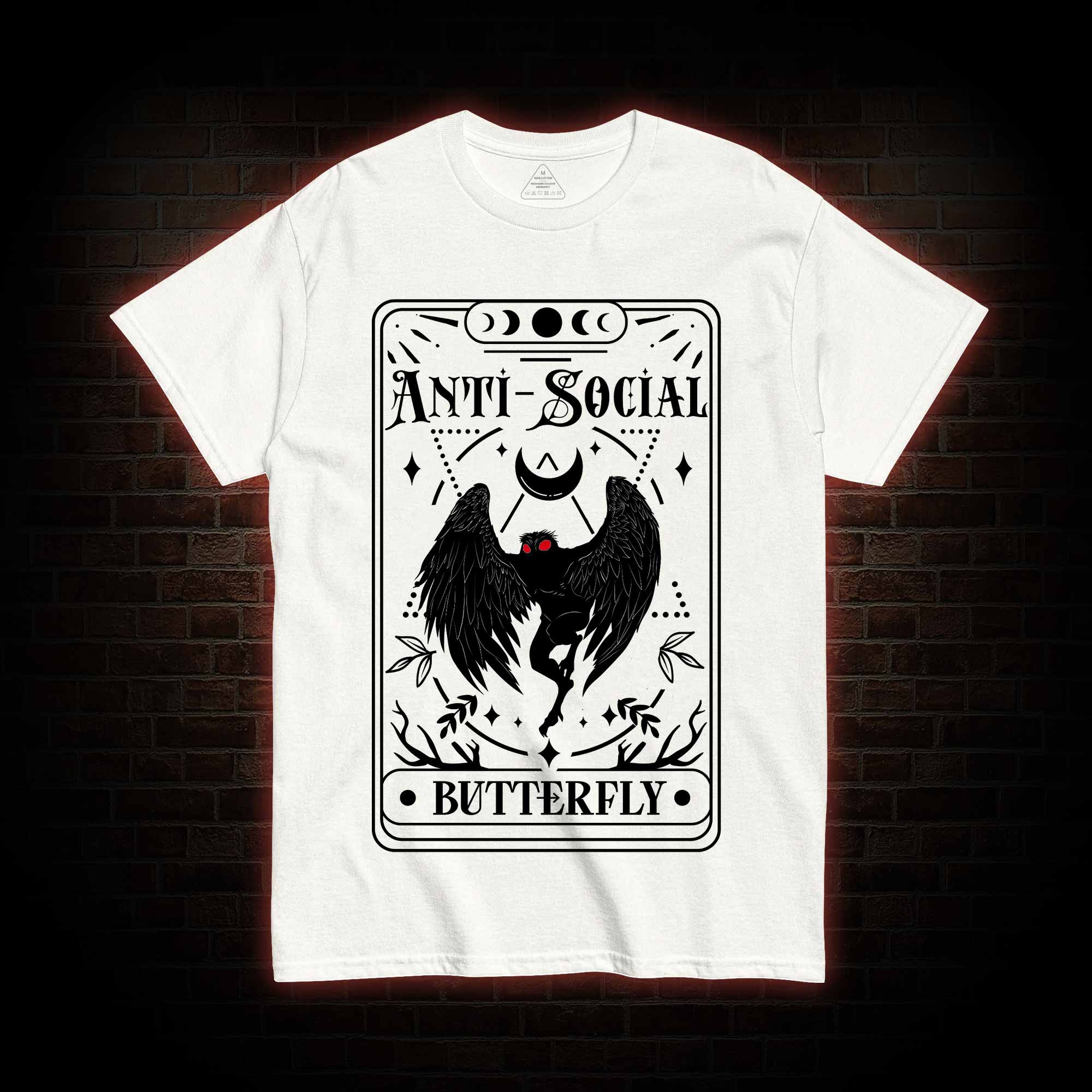 Mothman Tarot Card T-shirt