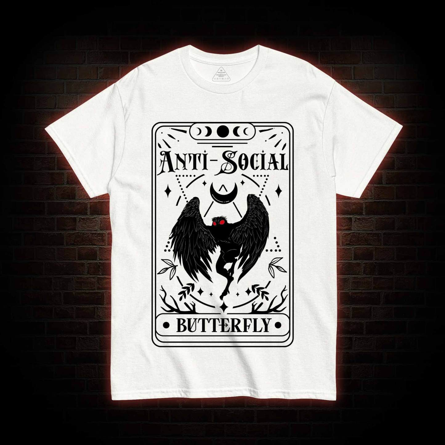 Mothman Tarot Card T-shirt