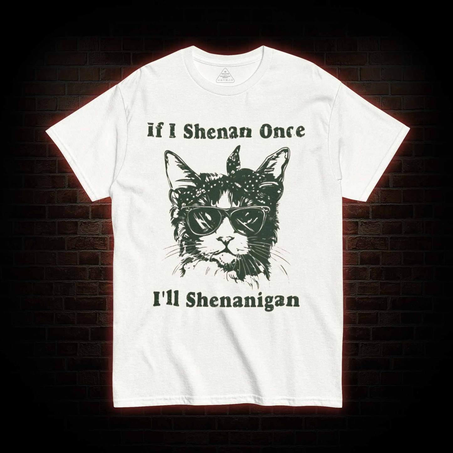 If I Shenan Once I'll Shenanigan T-shirt
