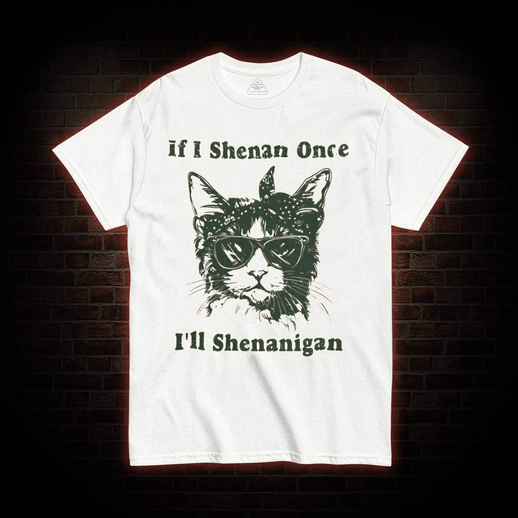 If I Shenan Once I'll Shenanigan T-shirt