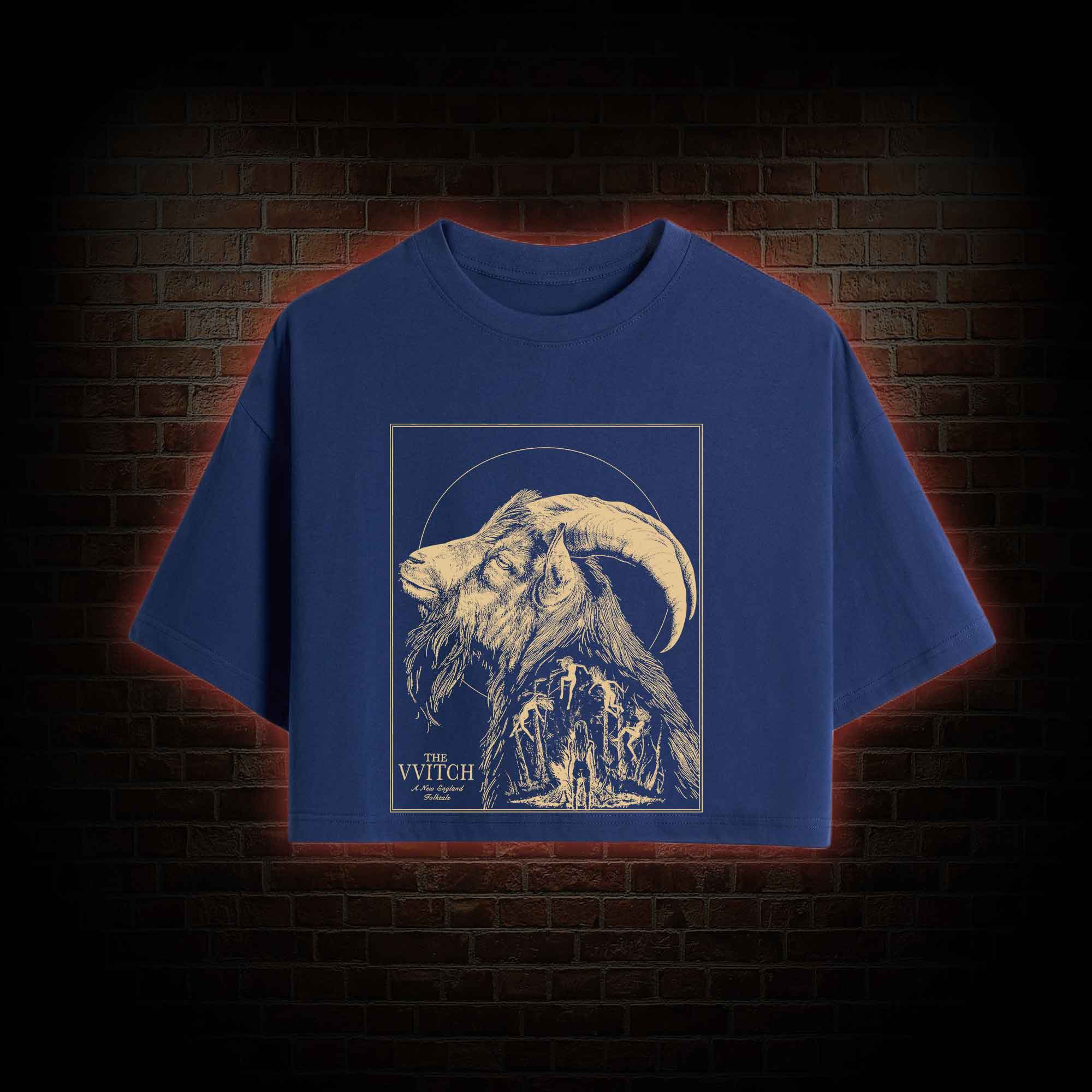 The Witch Inspired Black Phillip Crop Top