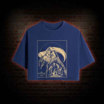 The Witch Inspired Black Phillip Crop Top