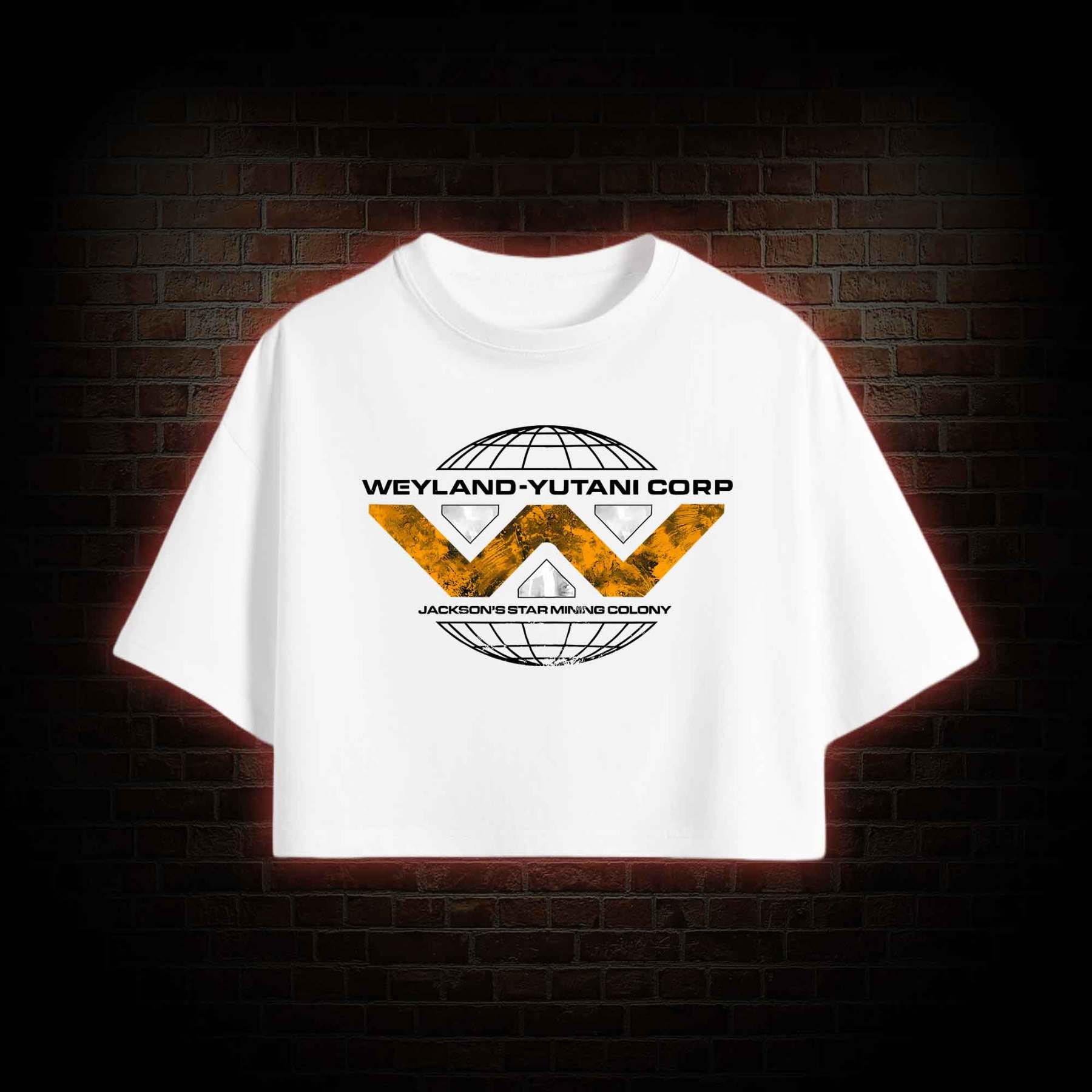 “Building Better World” Crop Top