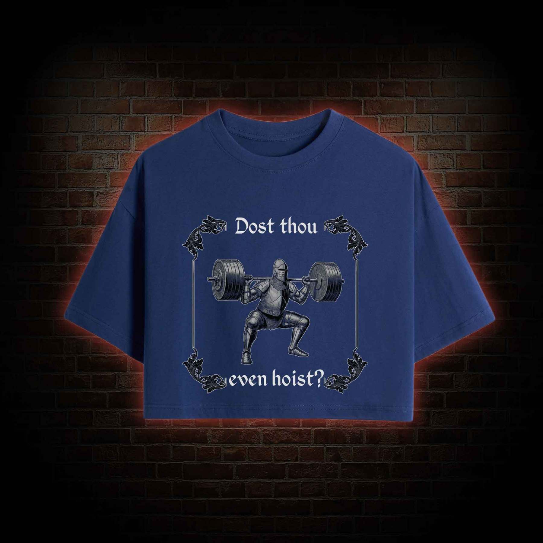 Dost Thou Even Hoist Crop Top