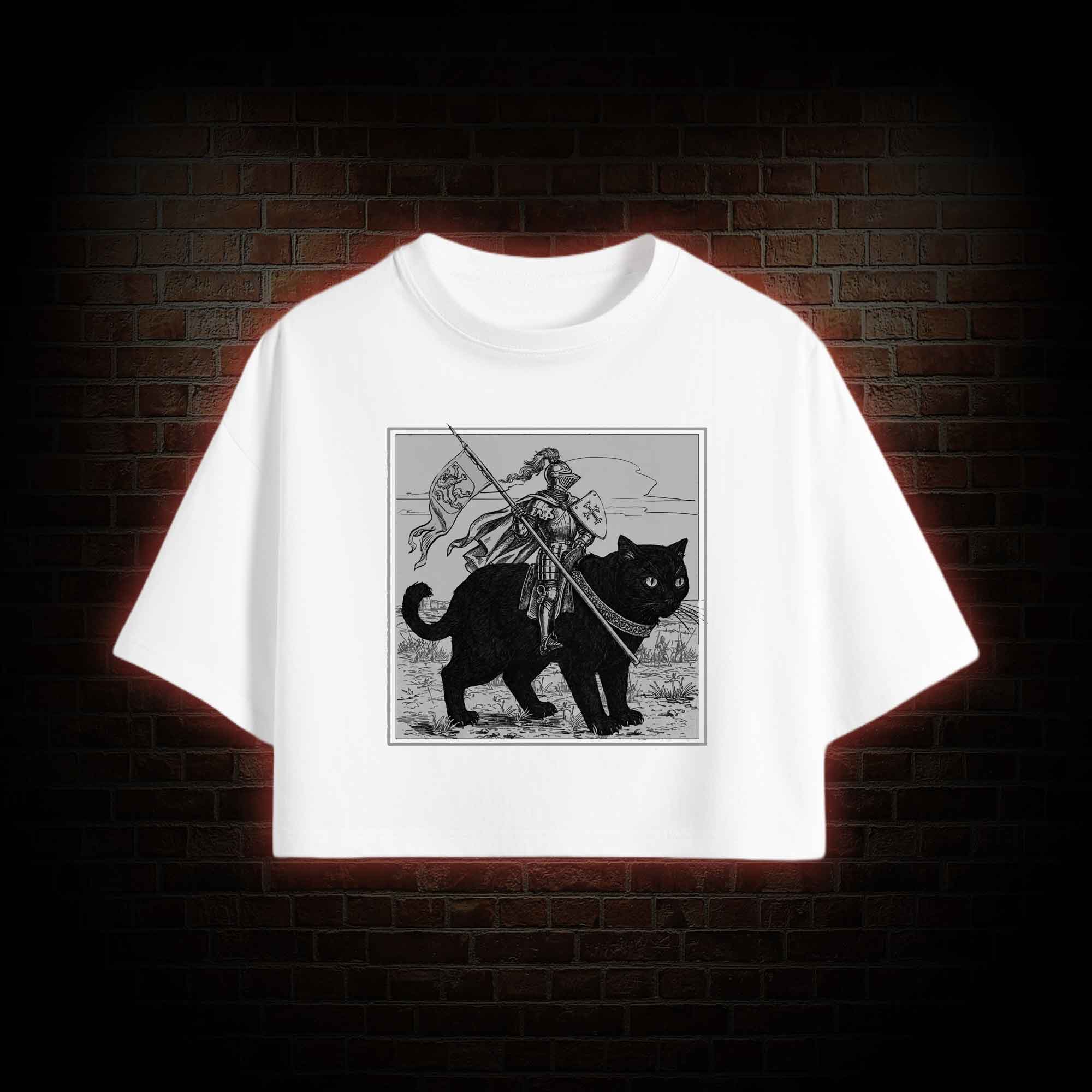 Medieval Knight Crop Top