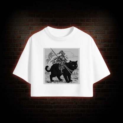 Medieval Knight Crop Top