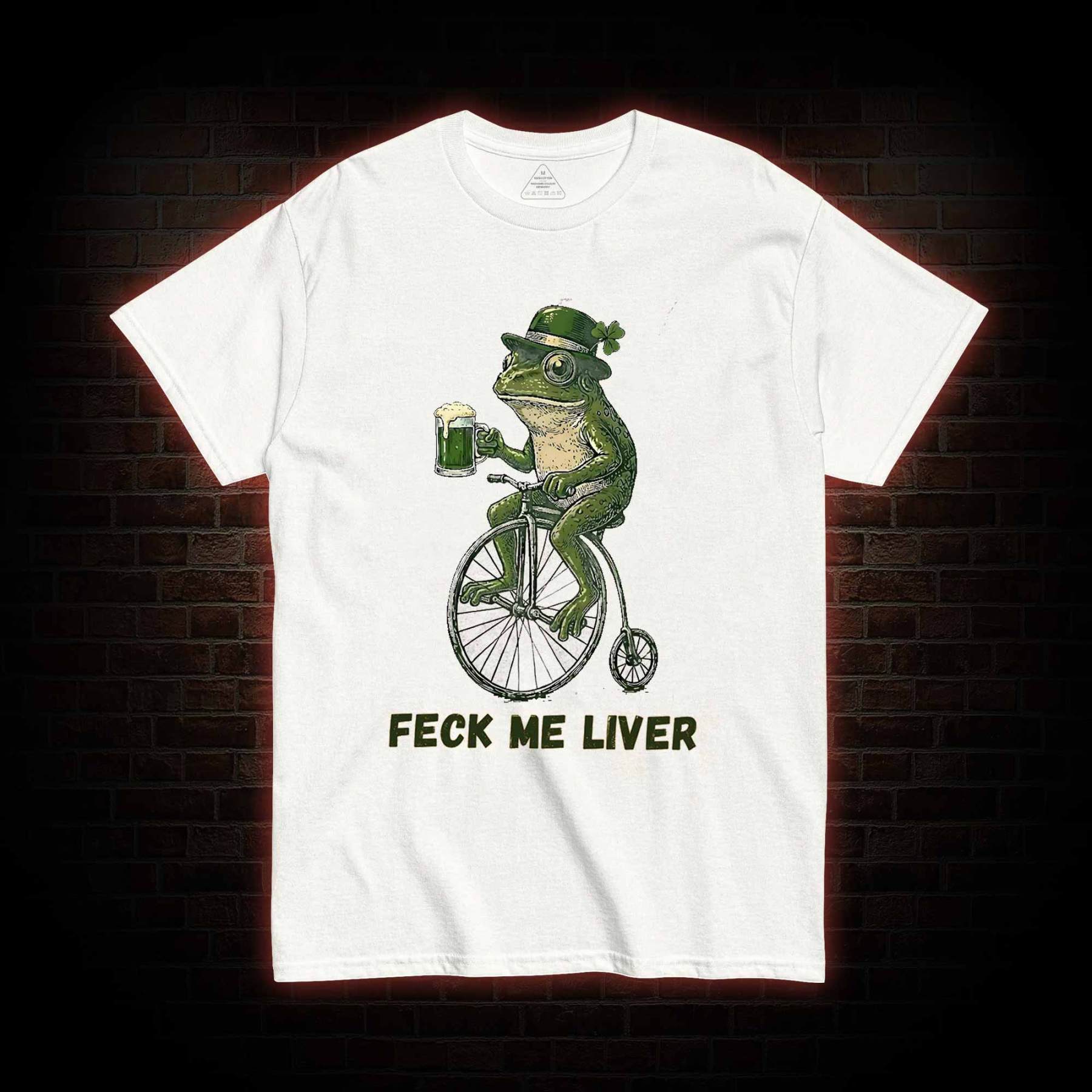 Funny Irish Frog T-shirt