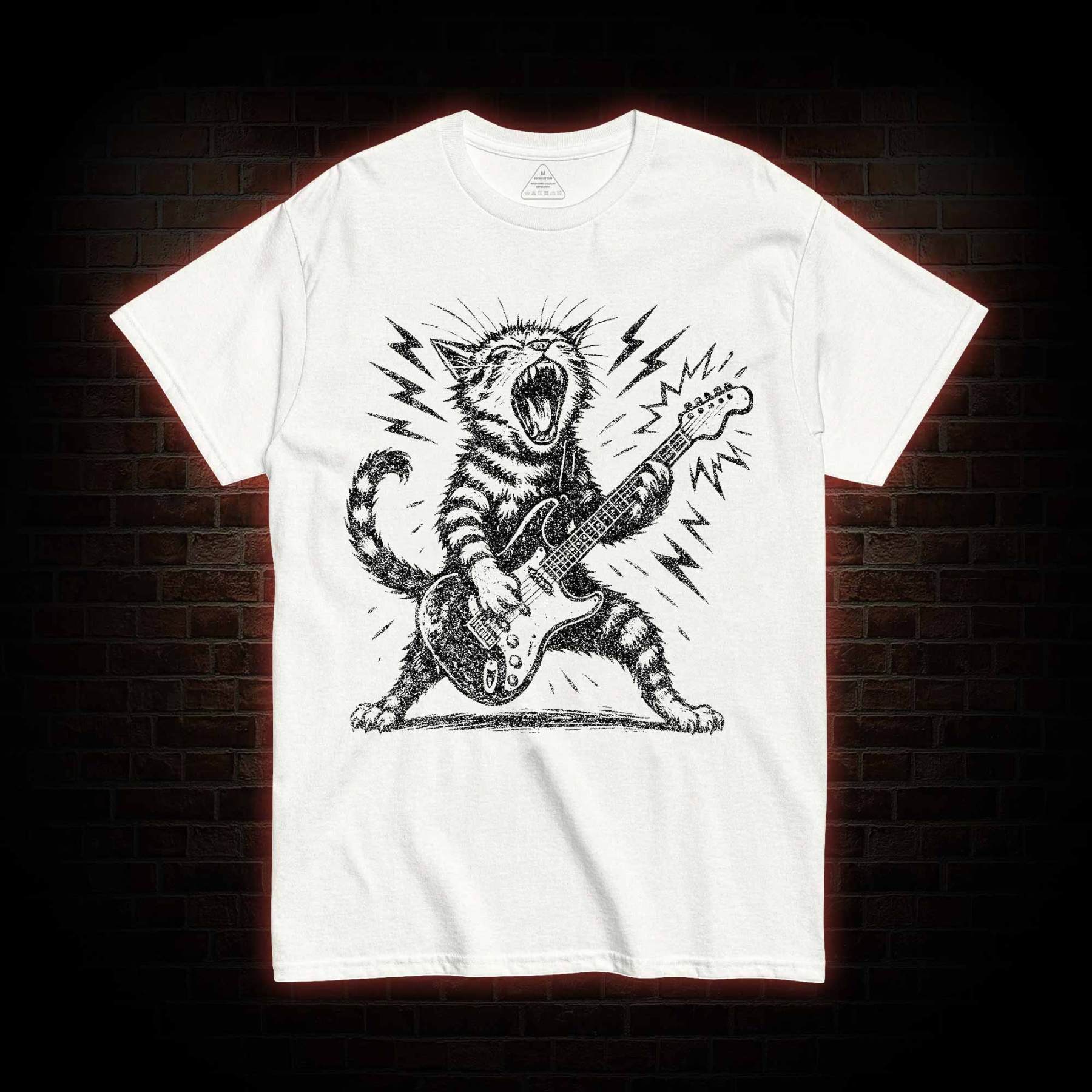 Rock and Roll Cat T-shirt