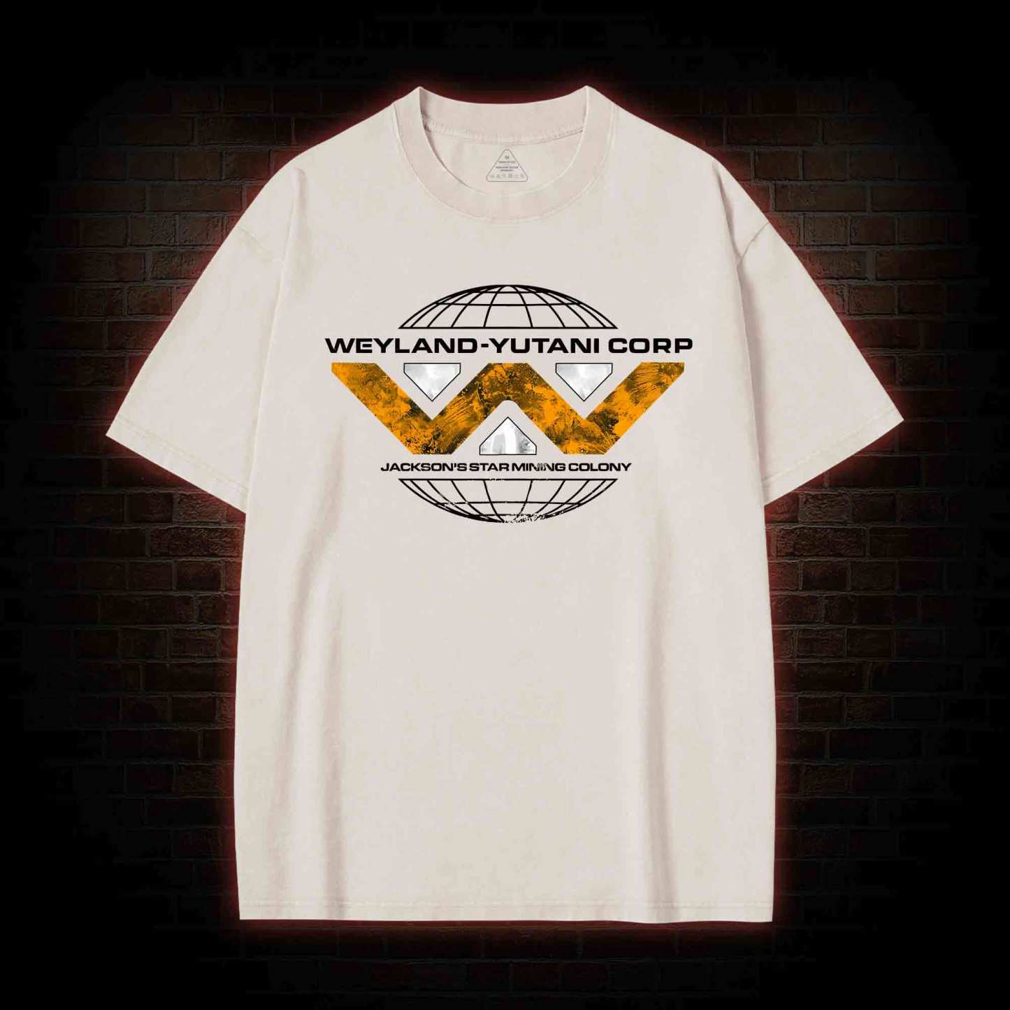 Romulus Weyland Yutani Corp Washed T-shirt