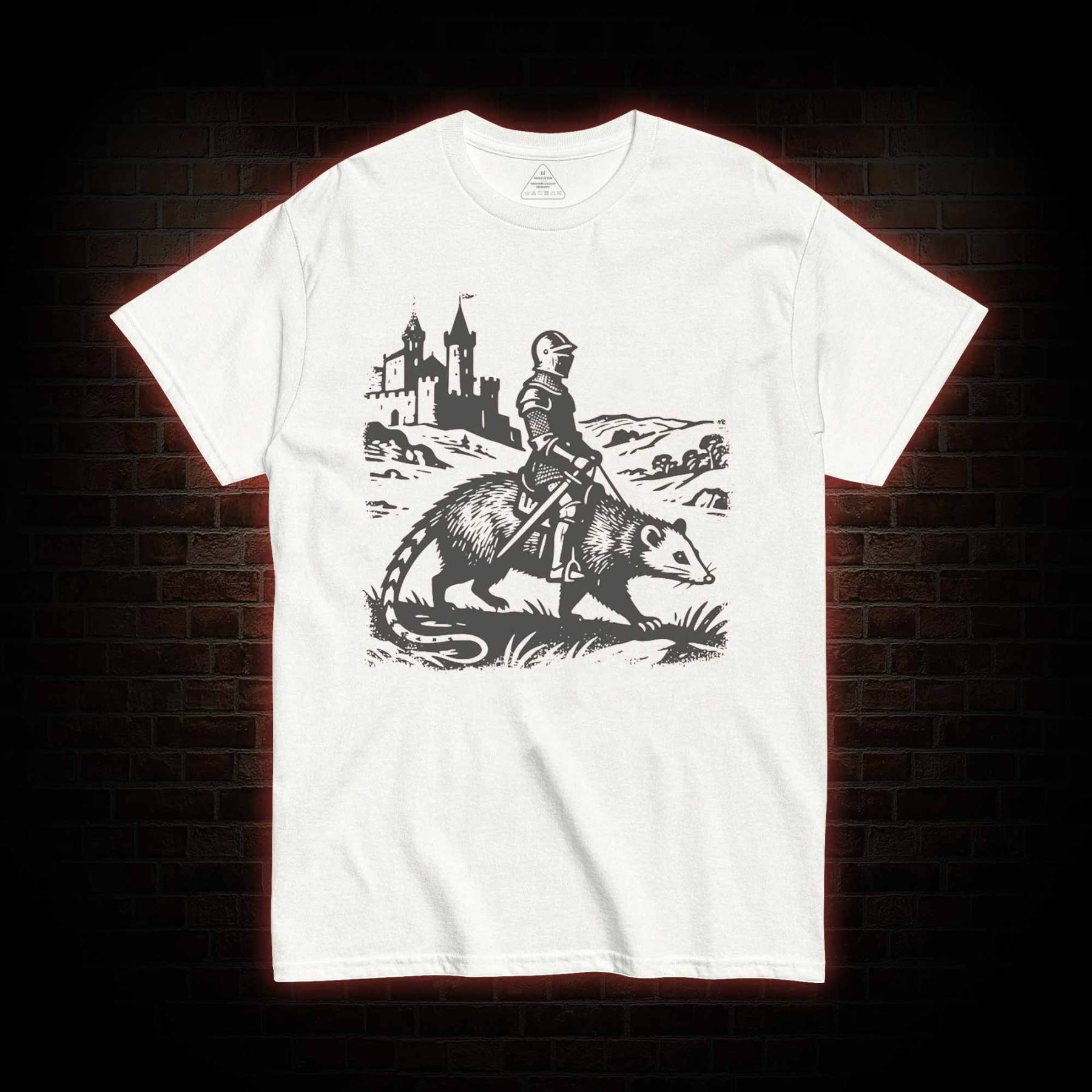 Knight Opossum T-shirt