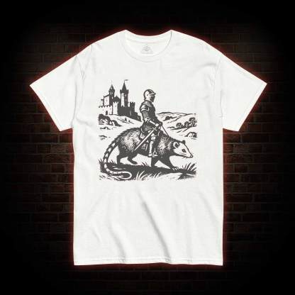 Knight Opossum T-shirt
