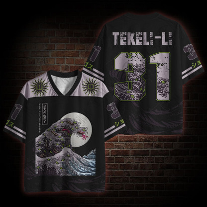TEKELI-LI Mesh Jersey