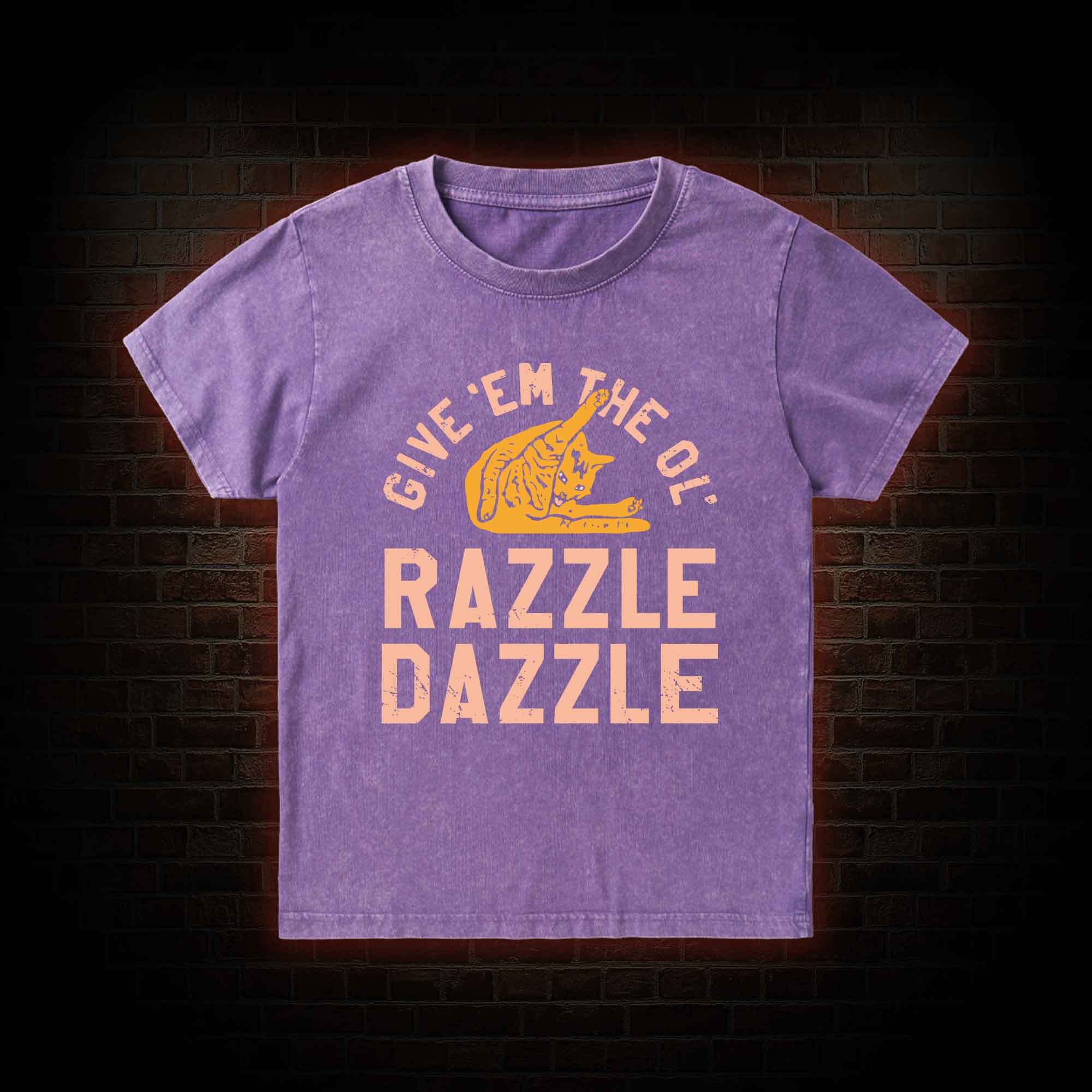 Razzle Dazzle Kid Washed T-Shirt