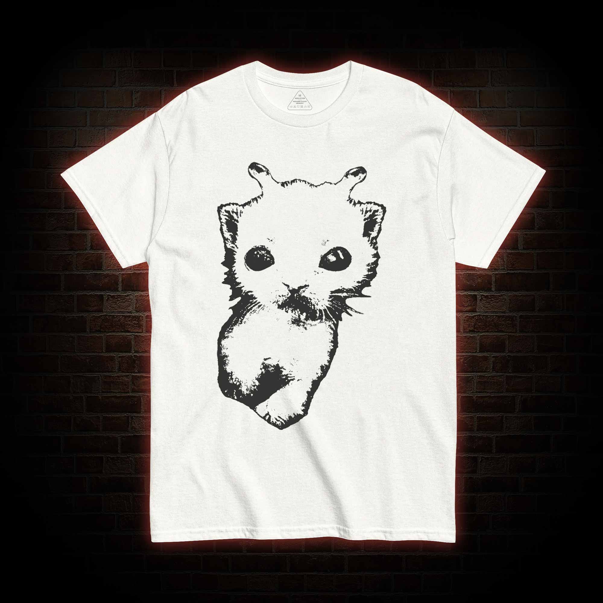 Silly Cat Alien T-shirt