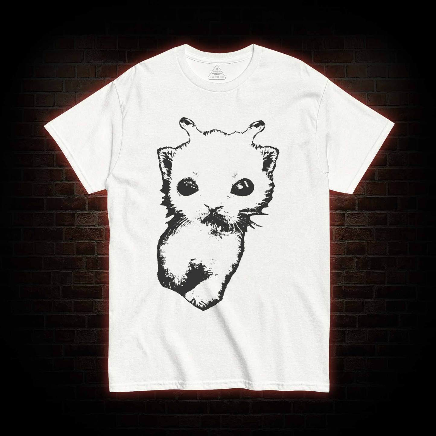 Silly Cat Alien T-shirt