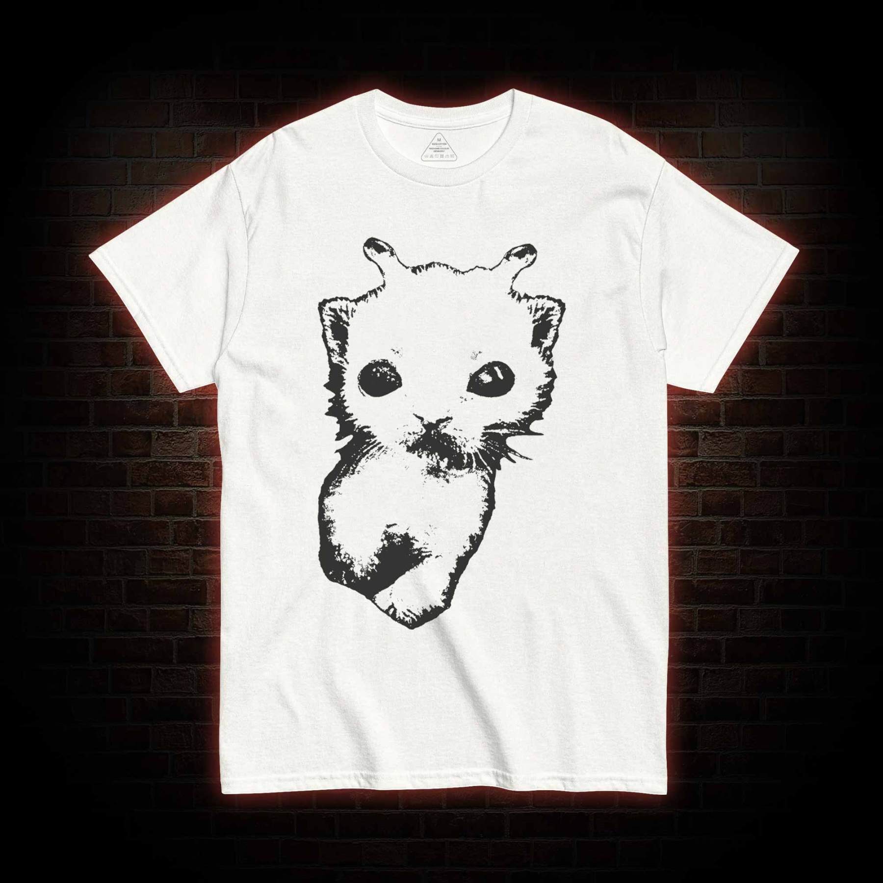 Silly Cat Alien T-shirt