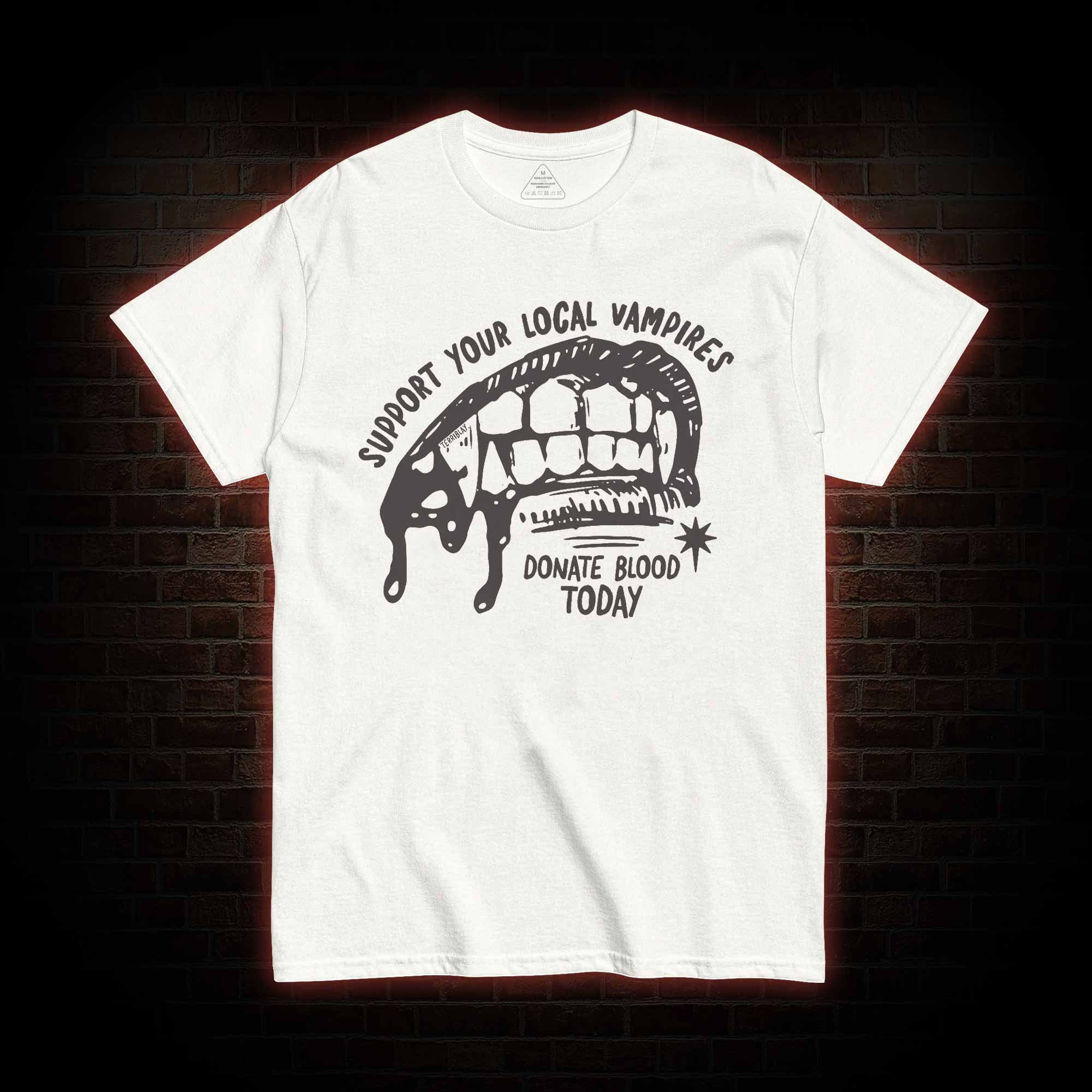Support Local Vampires T-shirt