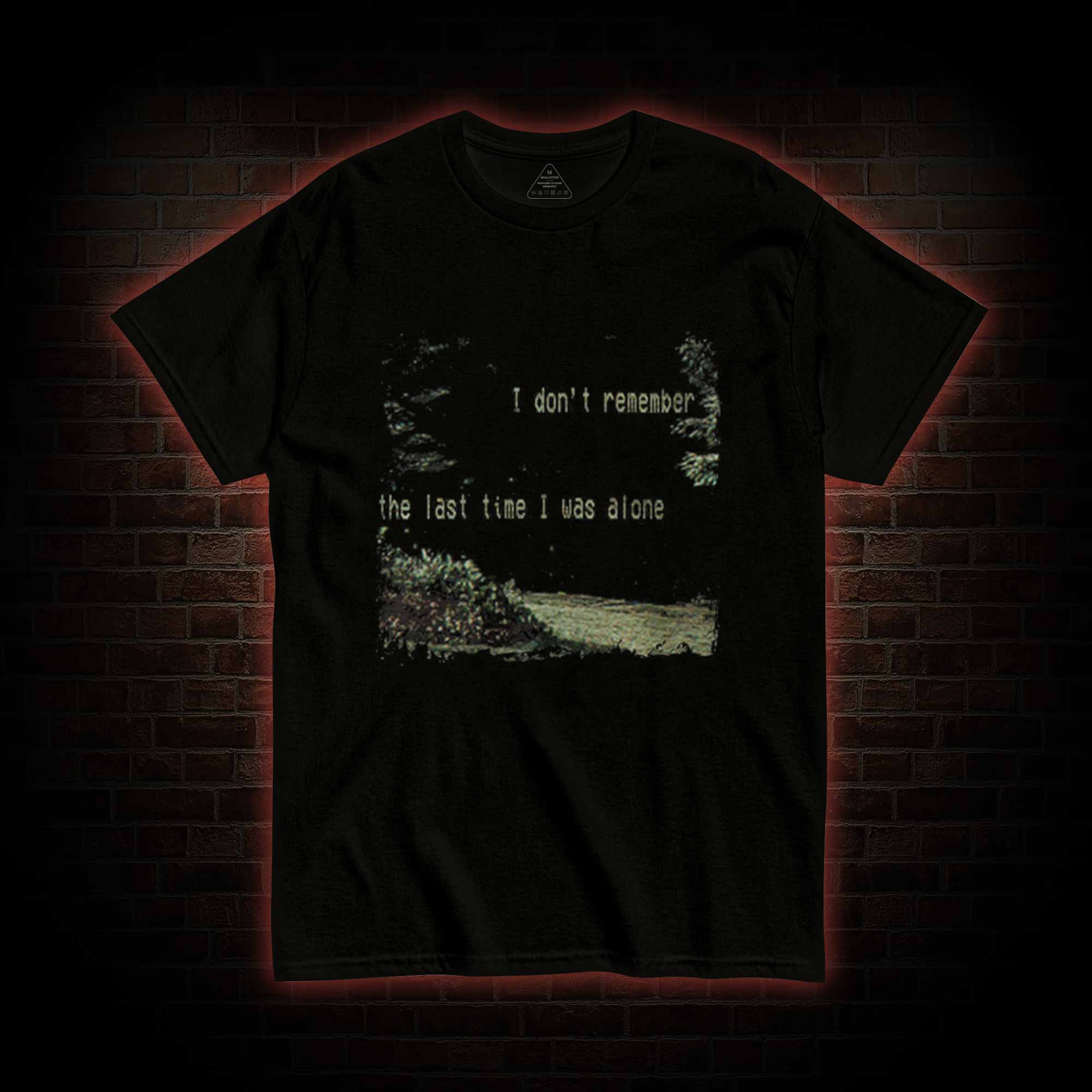 I don't Remember the Last Time I was Alone T-shirt