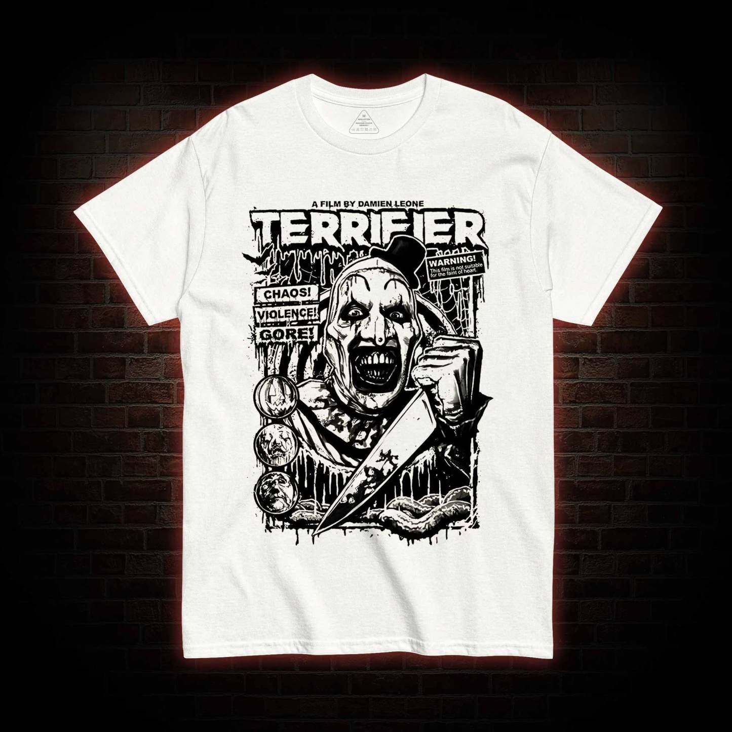 He was Creating an Evil Art form T-shirt