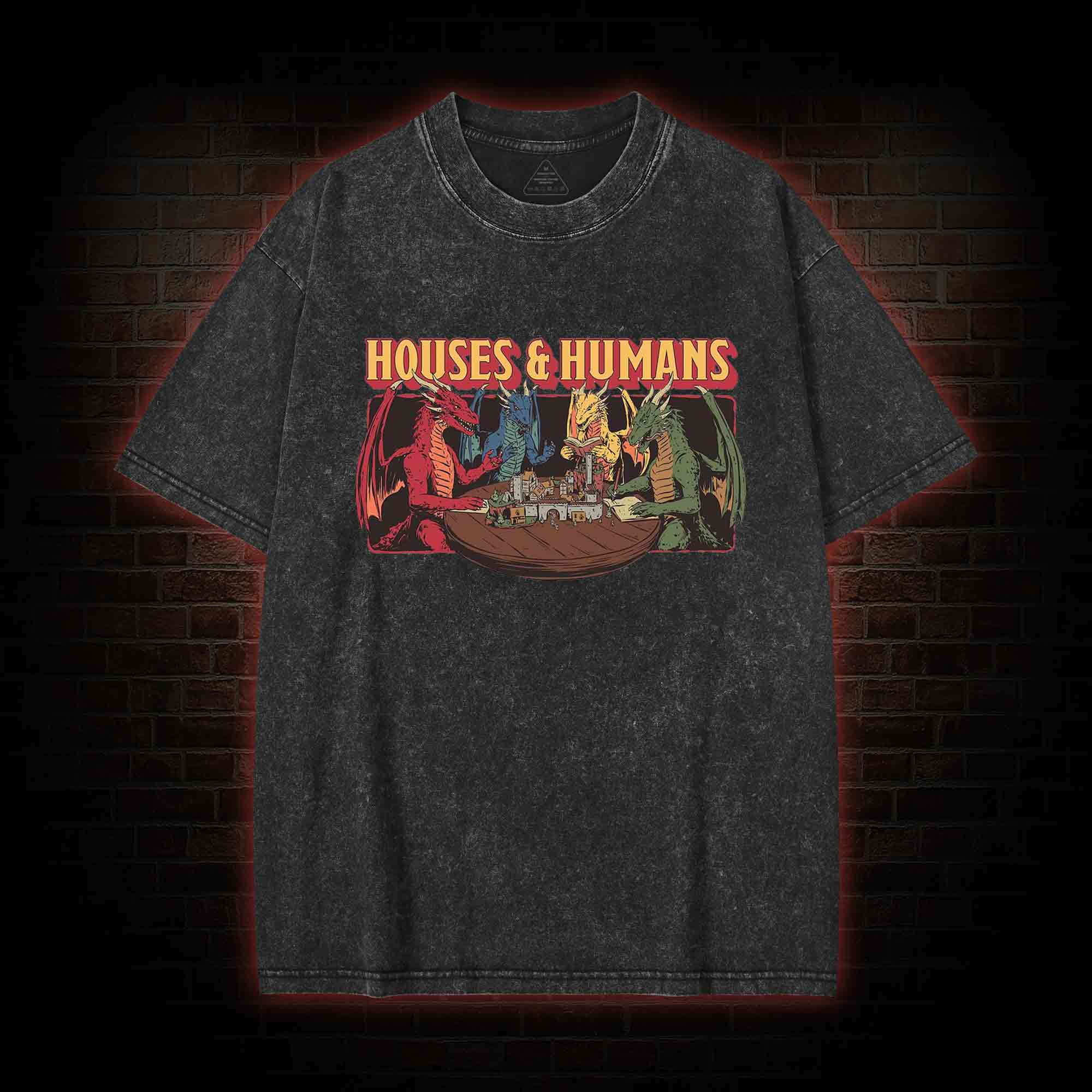 Houses and Humans Washed T-shirt