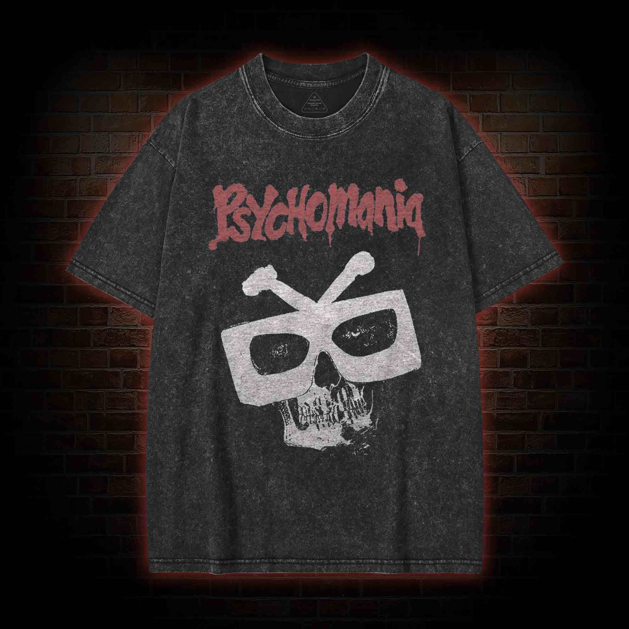 I've Always Fancied Driving Through a Brick Wall Washed T-shirt