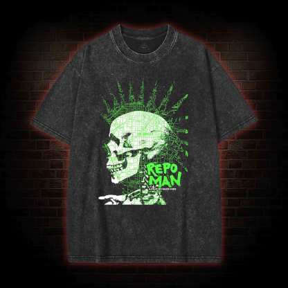 The Life of a Repo Man is always Intense Washed T-shirt