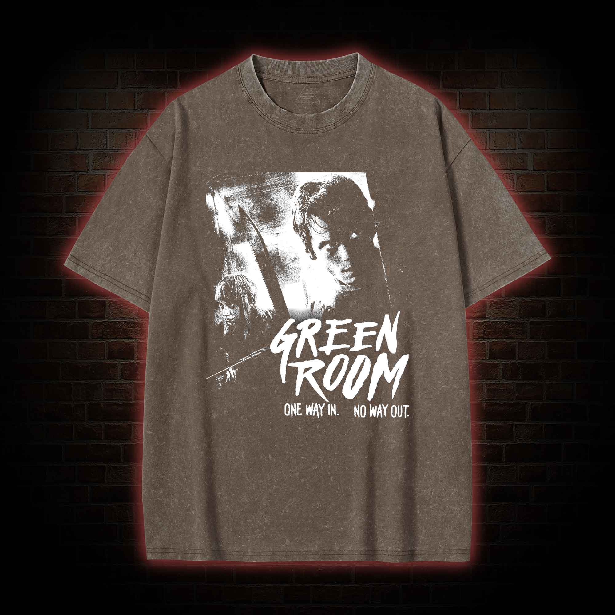 One Way In No Way Out Washed T-shirt