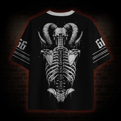 Backward Path into Bones Mesh Jersey