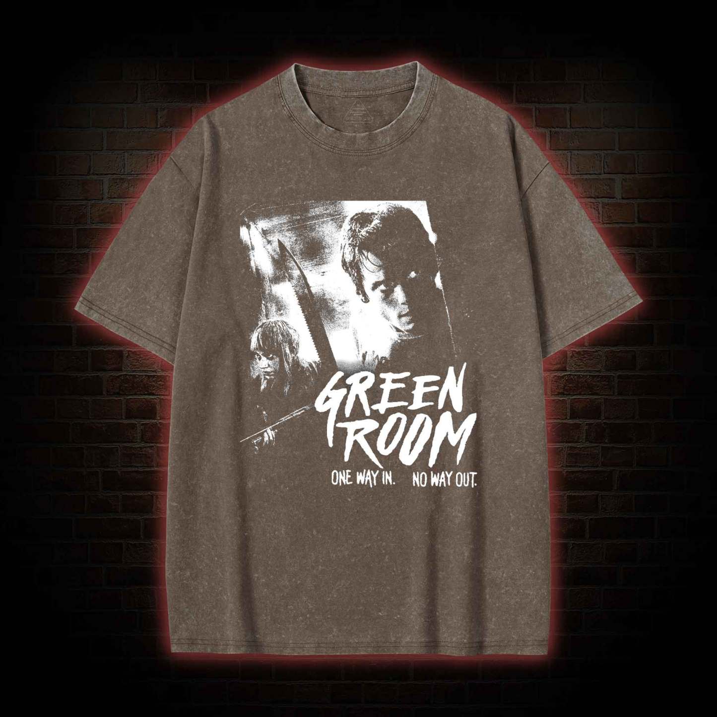 One Way In No Way Out Washed T-shirt