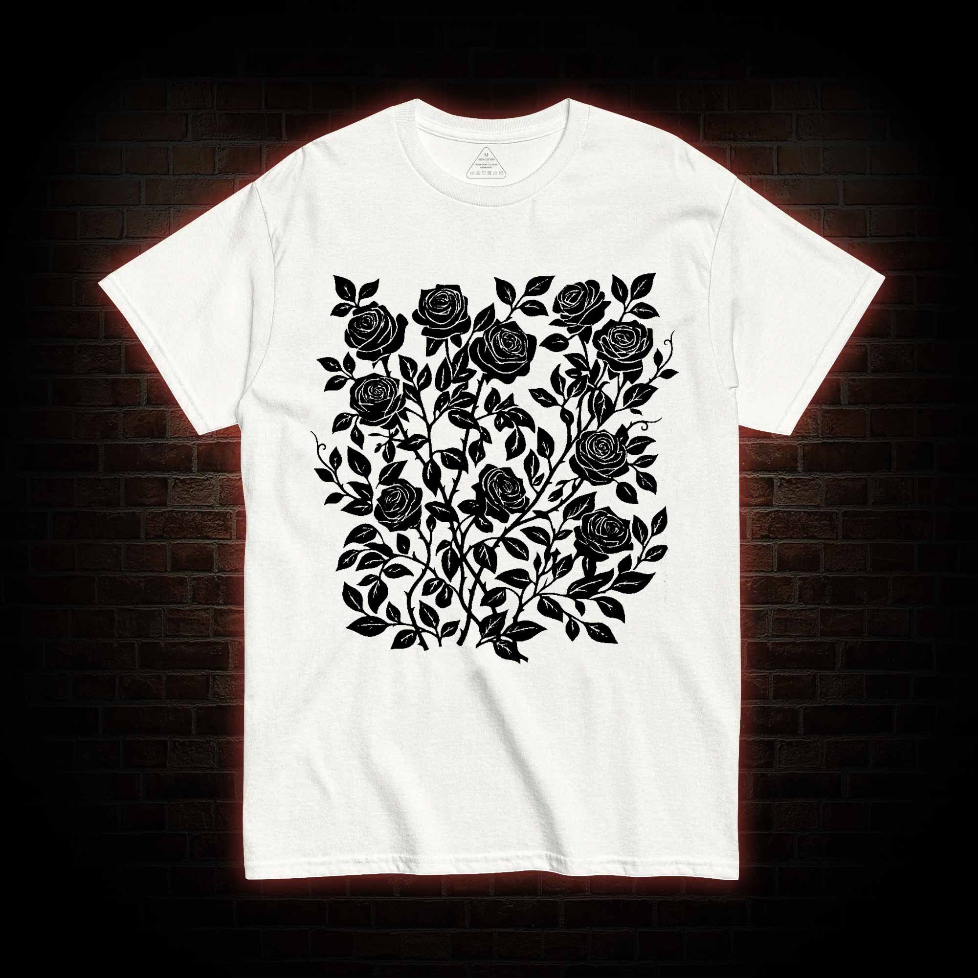 Gothic Flower T-shirt