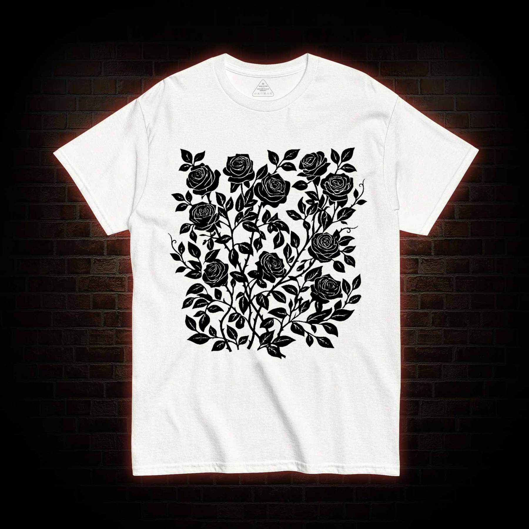 Gothic Flower T-shirt