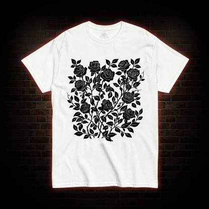 Gothic Flower T-shirt