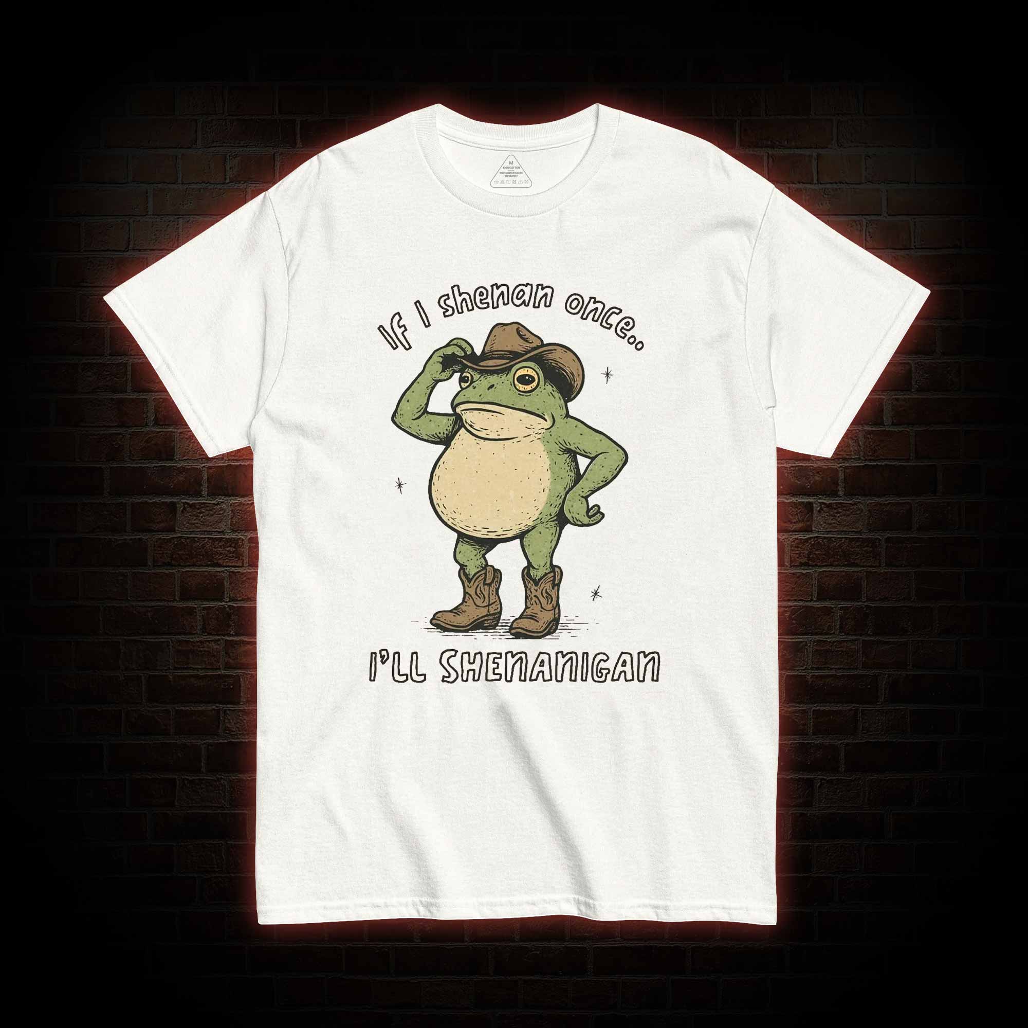 If I Shenan once... I'll Shenanigan T-shirt