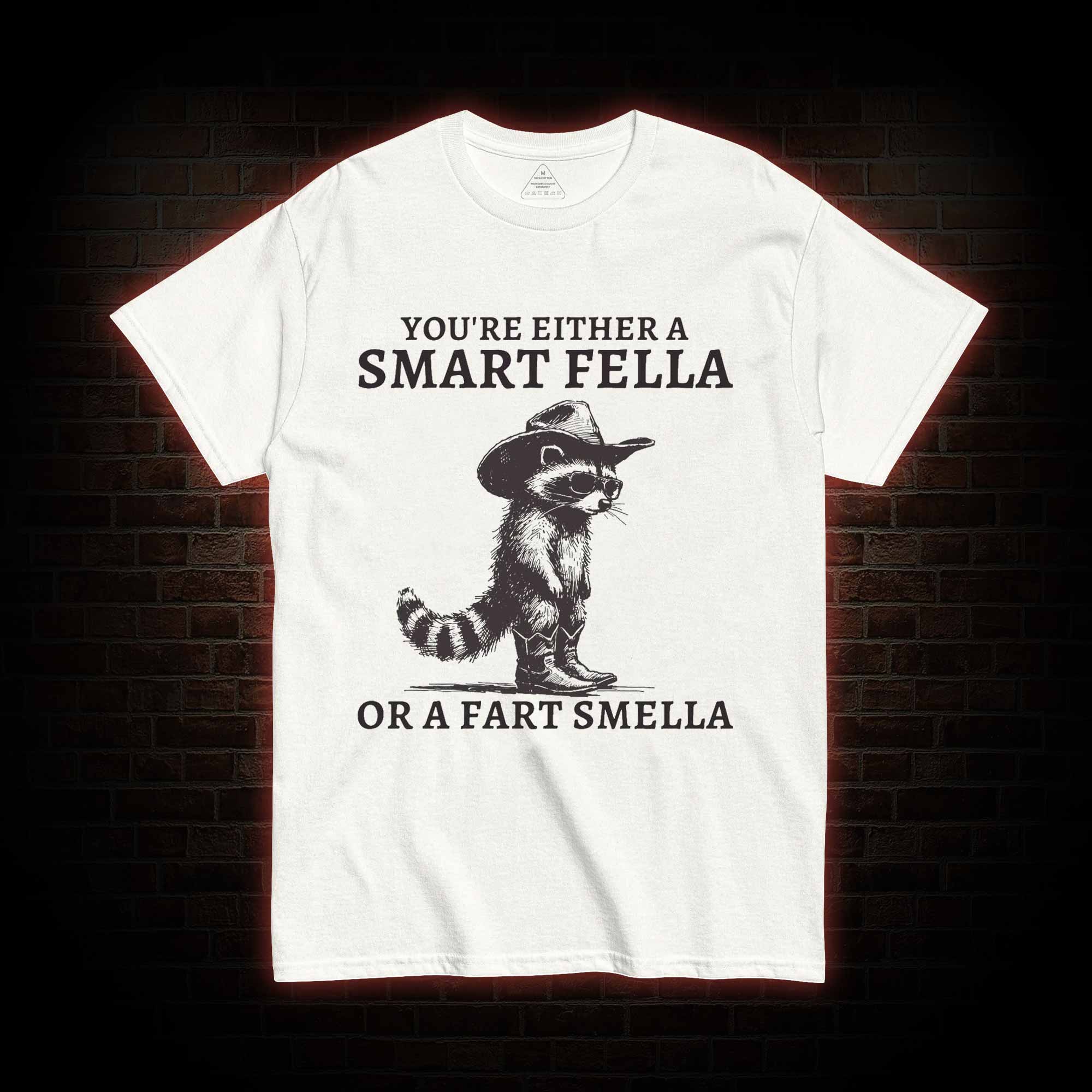 You're Either a Smart Fella or a  Fart Smella T-shirt
