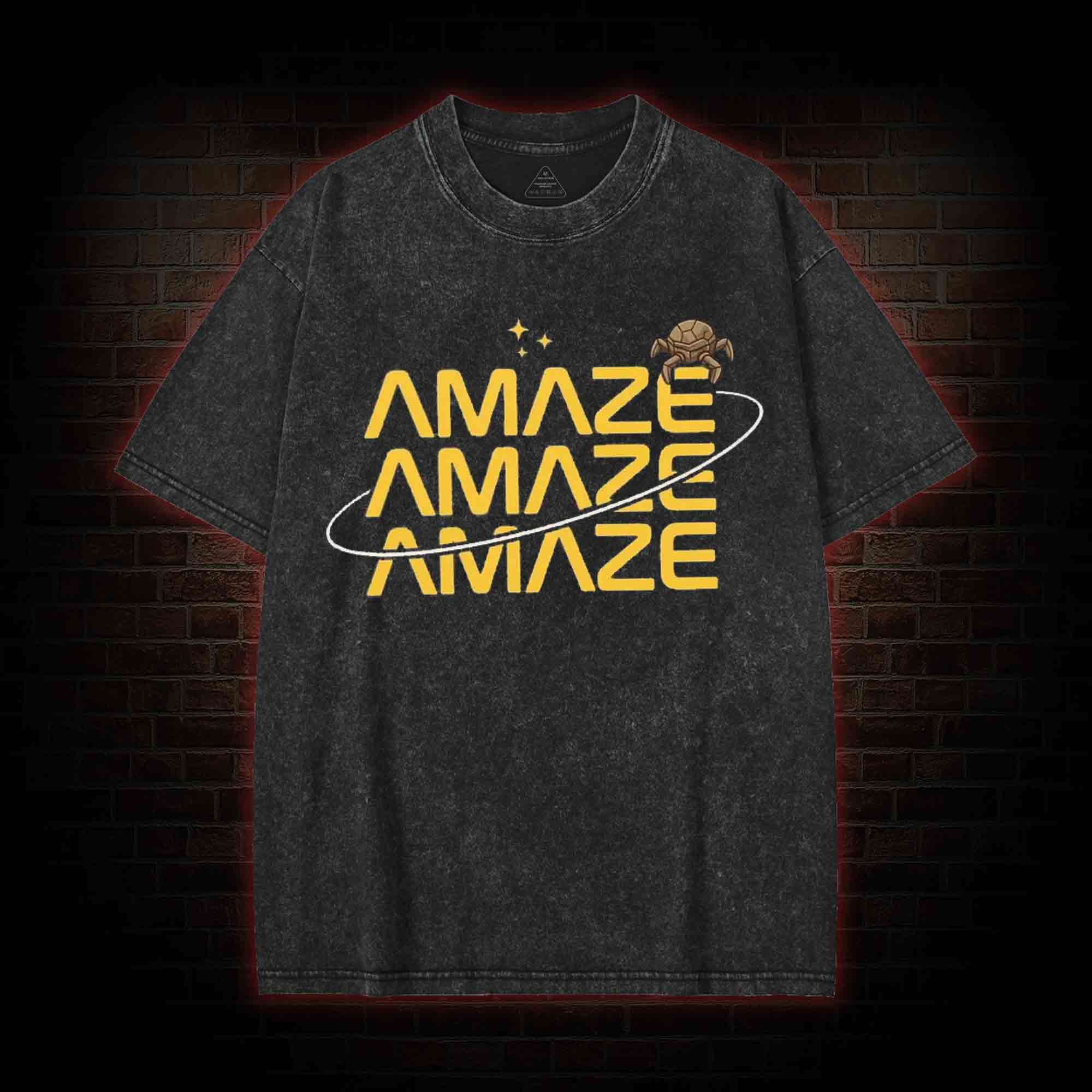 Amaze Space Washed T-shirt