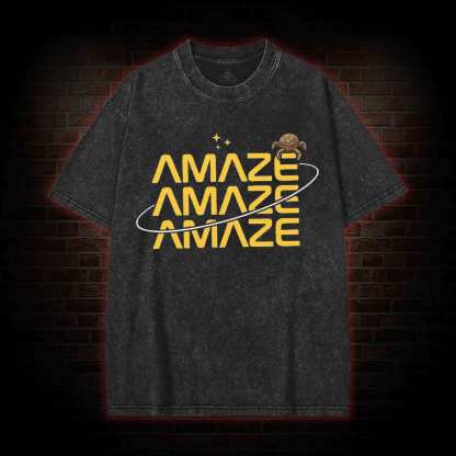 Amaze Space Washed T-shirt