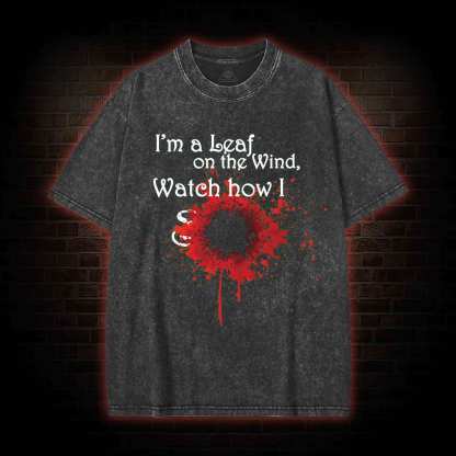 Leaf on the Wind Washed T-shirt