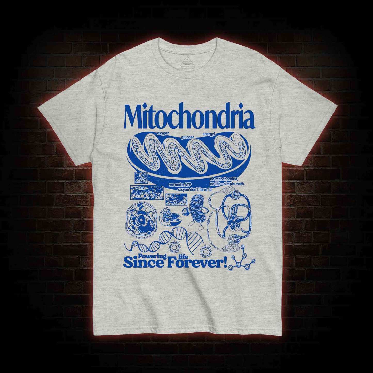Mitochondria Vintage T-shirt