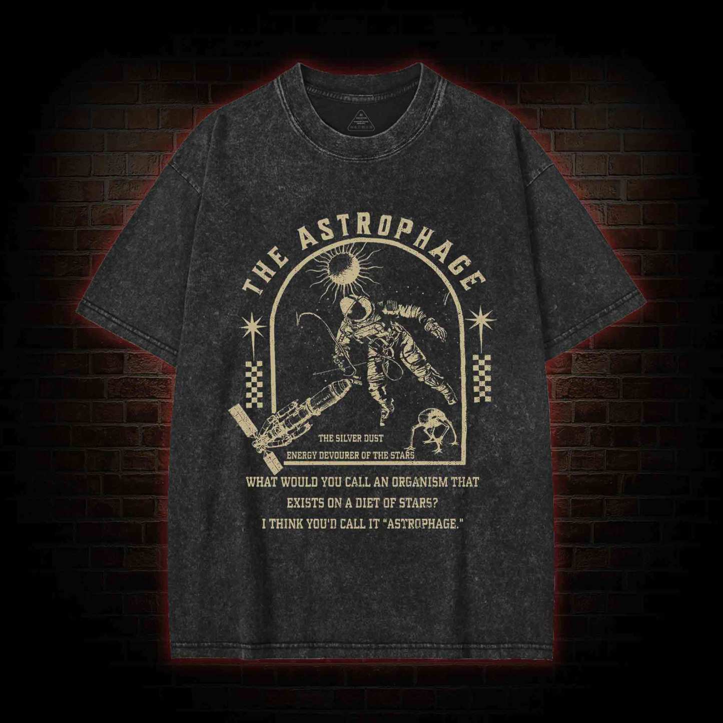 Astrophage Vintage Washed T-shirt