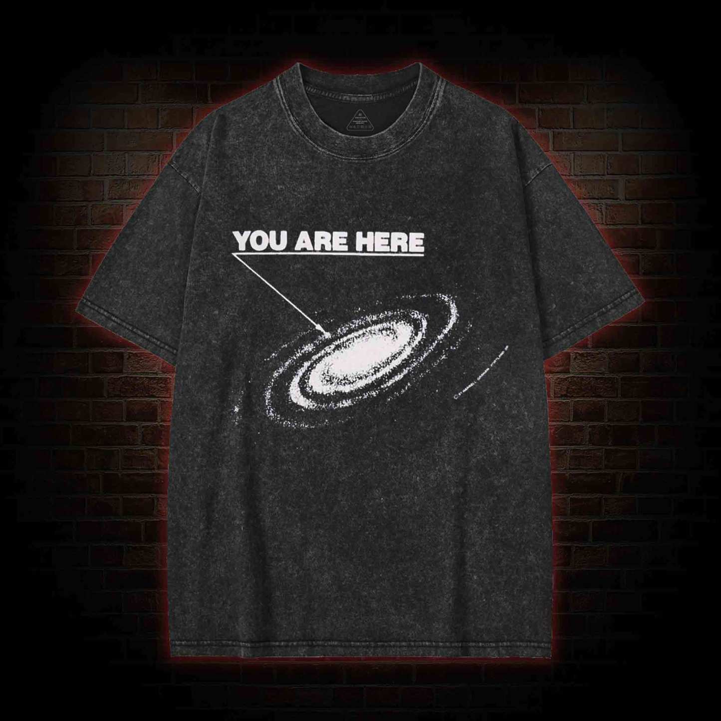 You Are Here Washed T-shirt