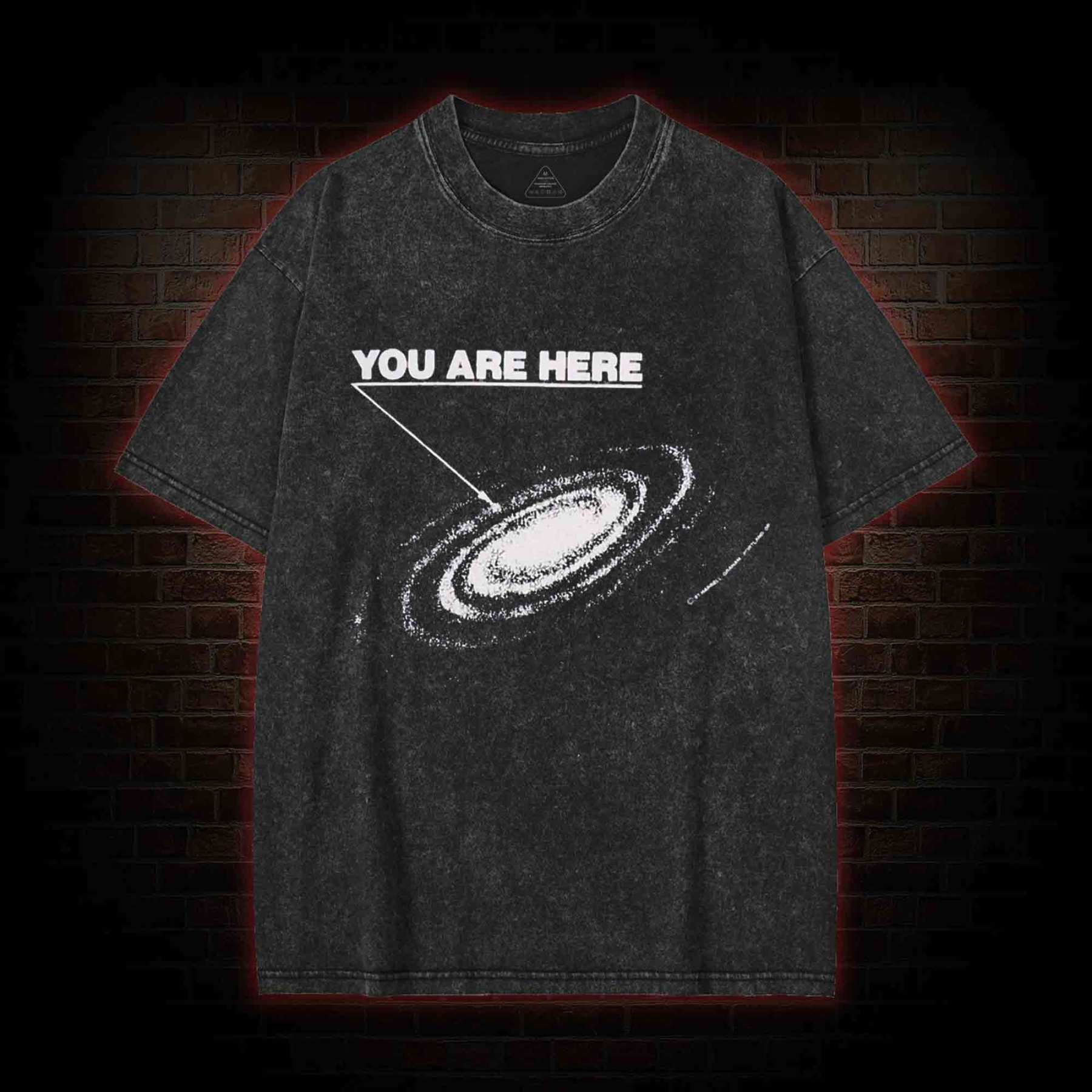 You Are Here Washed T-shirt